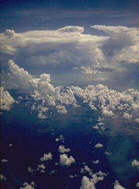 Clouds over Gulf of Mexico